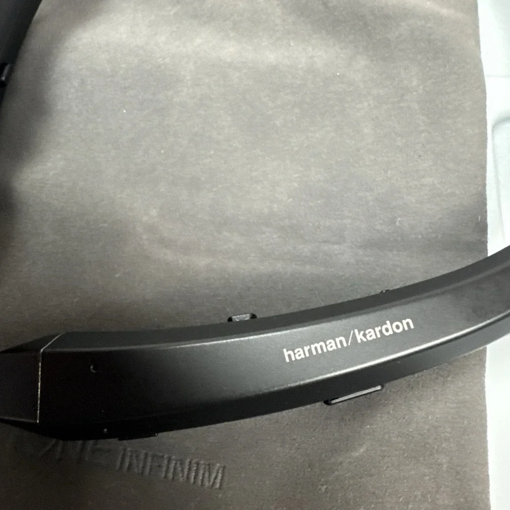 LG Tone Infinim HBS-910 Black Bluetooth Wireless Headset  Harman Kardon-TESTED